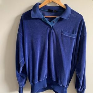 Velvet textured shirt